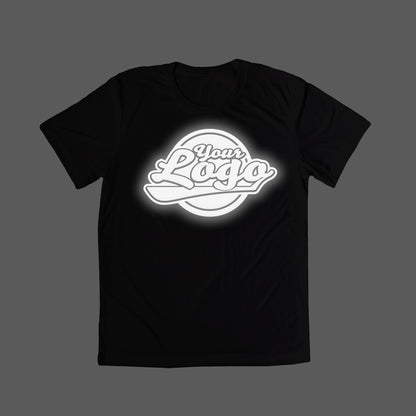 Reflective Custom T-Shirt (Front logo)