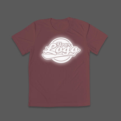 Reflective Custom T-Shirt (Front logo)