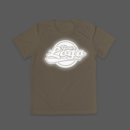 Reflective Custom T-Shirt (Front logo)