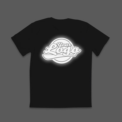 Reflective Custom T-Shirt (Front and Back logo)