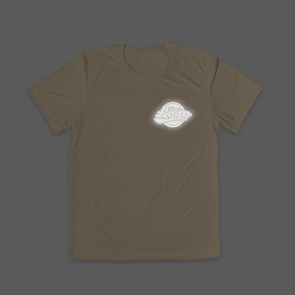 Reflective Custom T-Shirt (Front and Back logo)