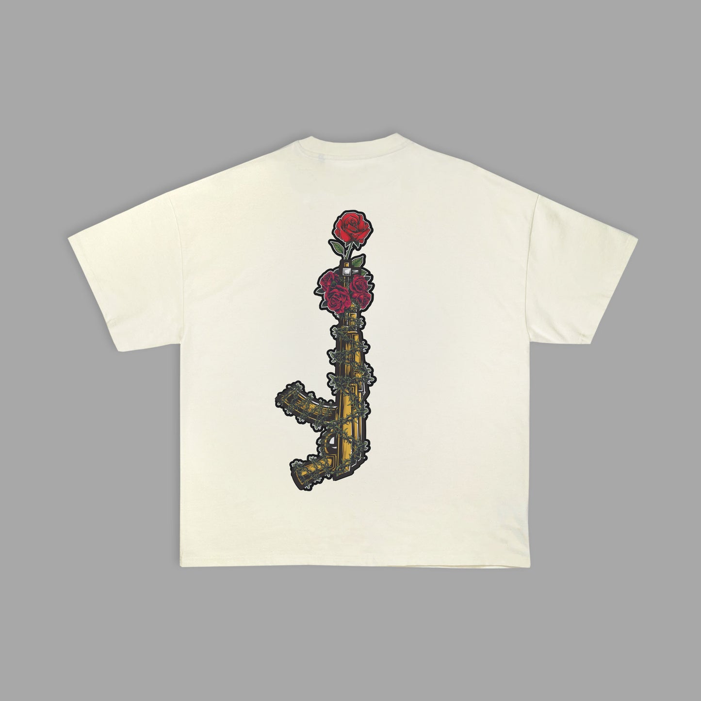 Guns and Rosas Luxury Tee