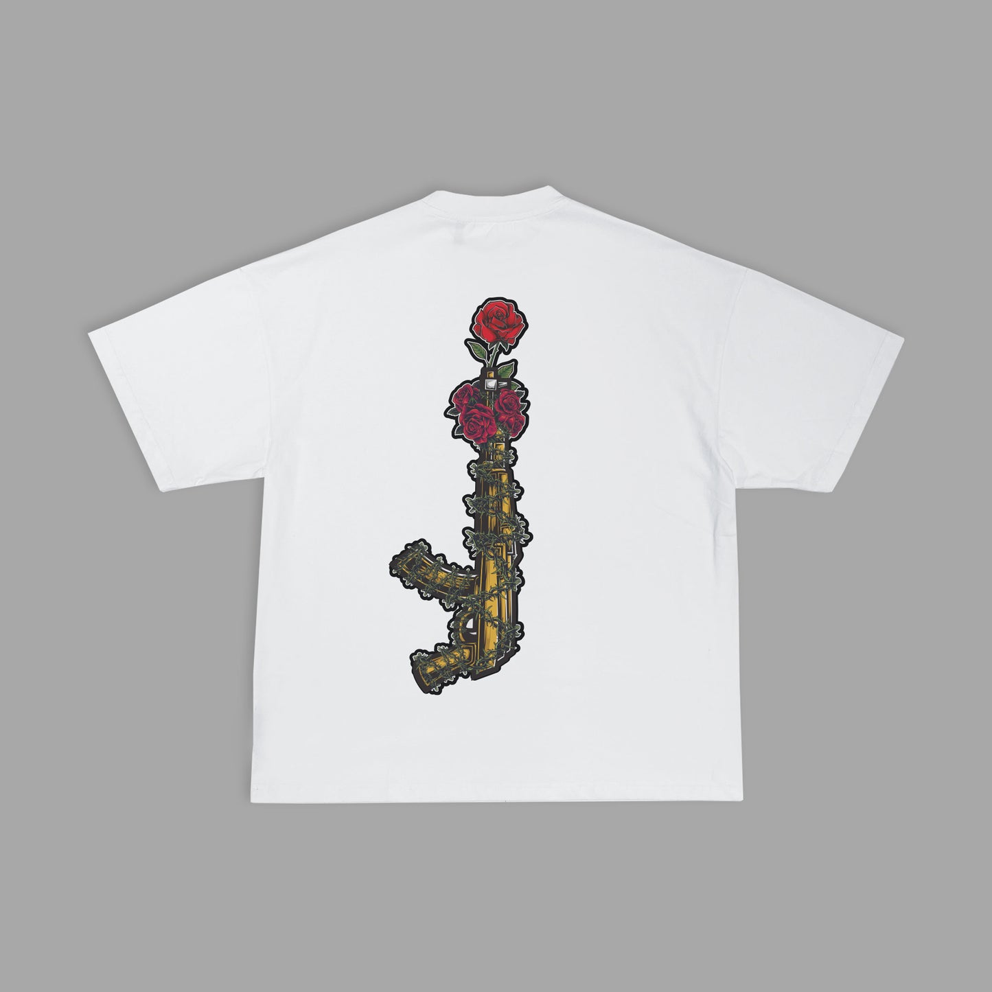 Guns and Rosas Luxury Tee